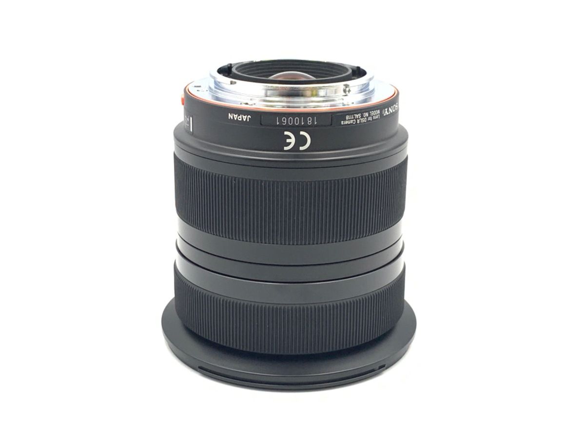 ソニー DT 11 18 mm F 4 5 6 SAL 1118