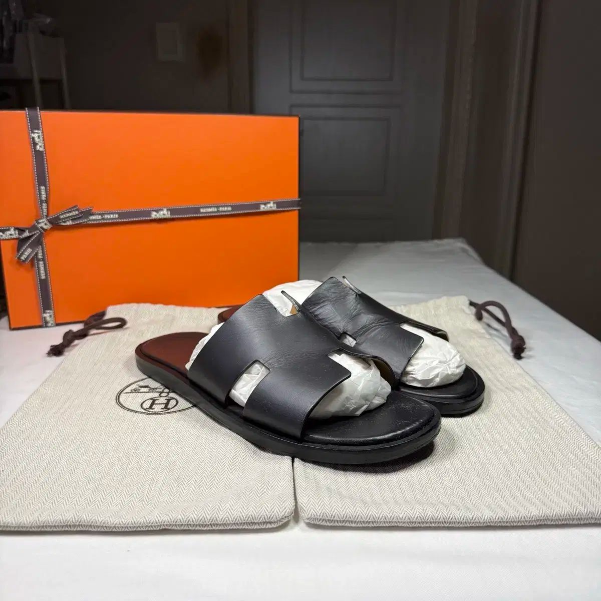 41 エルメス イズミール サンダル スリッパ