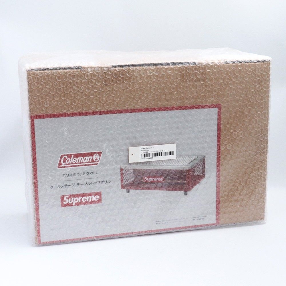 未使用 SUPREME × COLEMAN Charcoal Grill サイズFREE - メルカリ