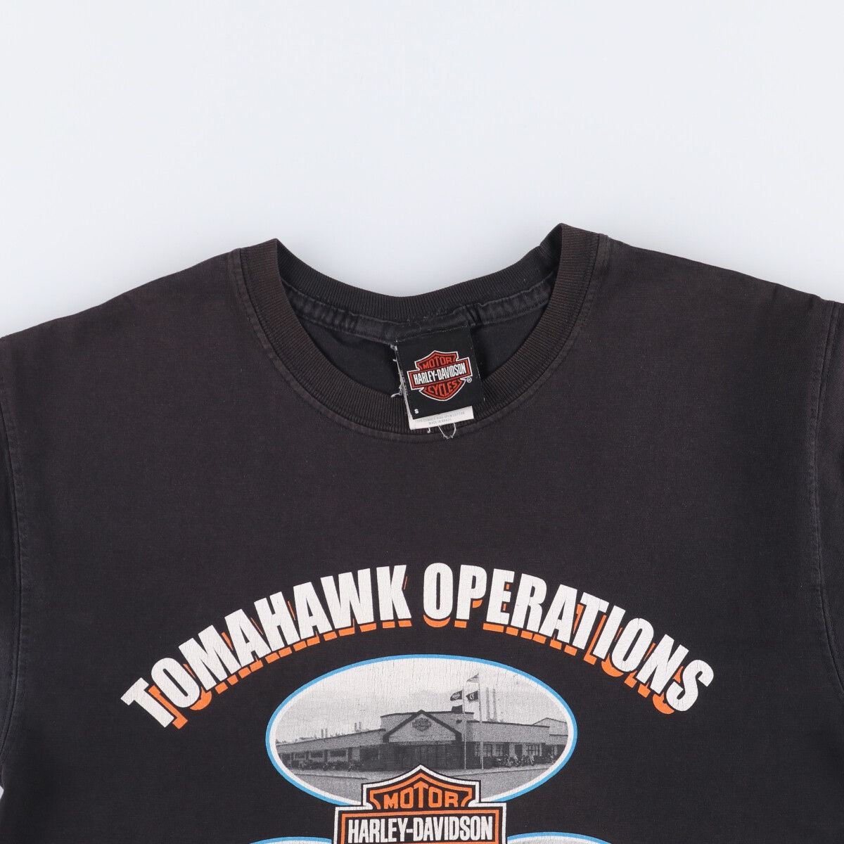 Harley Davidson - 古着 ハーレーダビッドソン Harley-Davidson モーターサイクル バイクTシャツ メンズS相当 /eaa556554 古着 ハーレーダビッドソン Harley-Davidson モーターサイクル