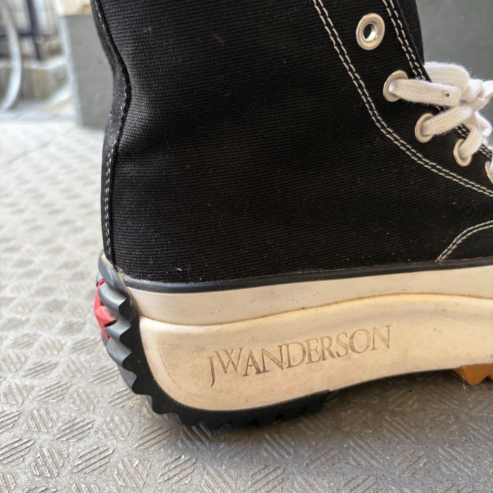 コンバース JWアンダーソン コラボ ハイカットスニーカー 厚底 size26 converse JW ANDERSON ハイカットスニーカー 厚底 26cm