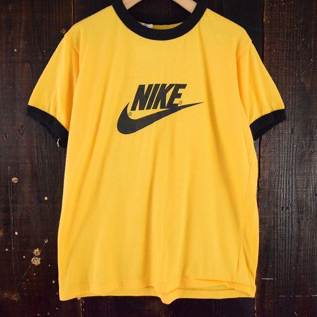 70's NIKE BRS表記 風車タグ カナダ製 ロゴプリントTシャツ - 古着屋