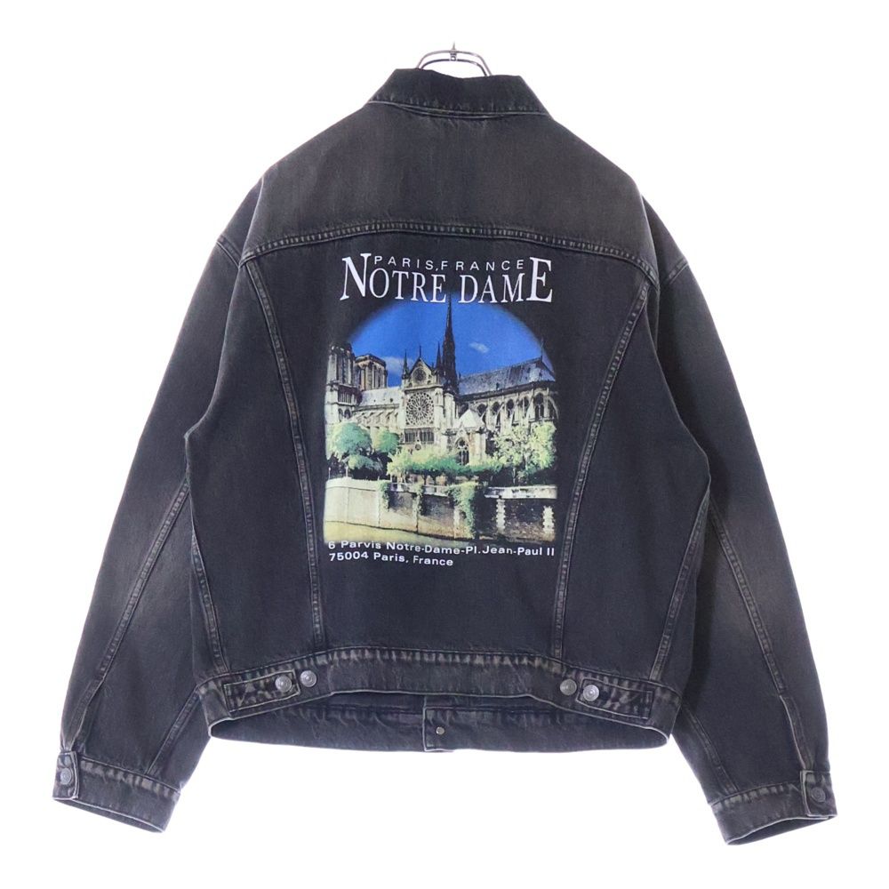 バレンシアガ ノートルダム デニムジャケット BALENCIAGA (バレンシアガ) Notre Dame Denim Jacket ノート