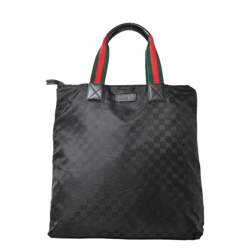 GUCCI シェリーライン GGナイロン トートバッグ