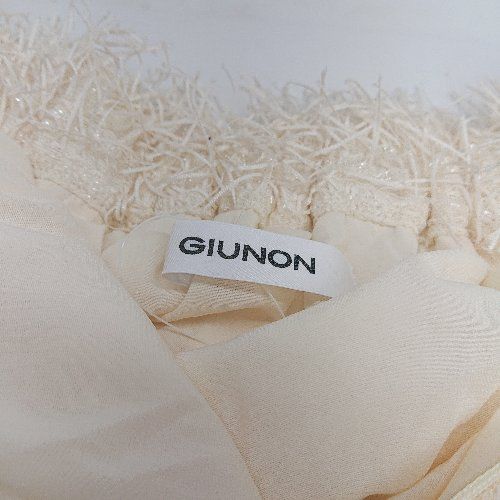 ◇ ⊇ GIUNON ジウノン ロング丈 スカート サイズ0 アイボリー レディース E  【1409240009313】 GIUNON ロングフリンジスカート アイボリー 0 - メルカリ
