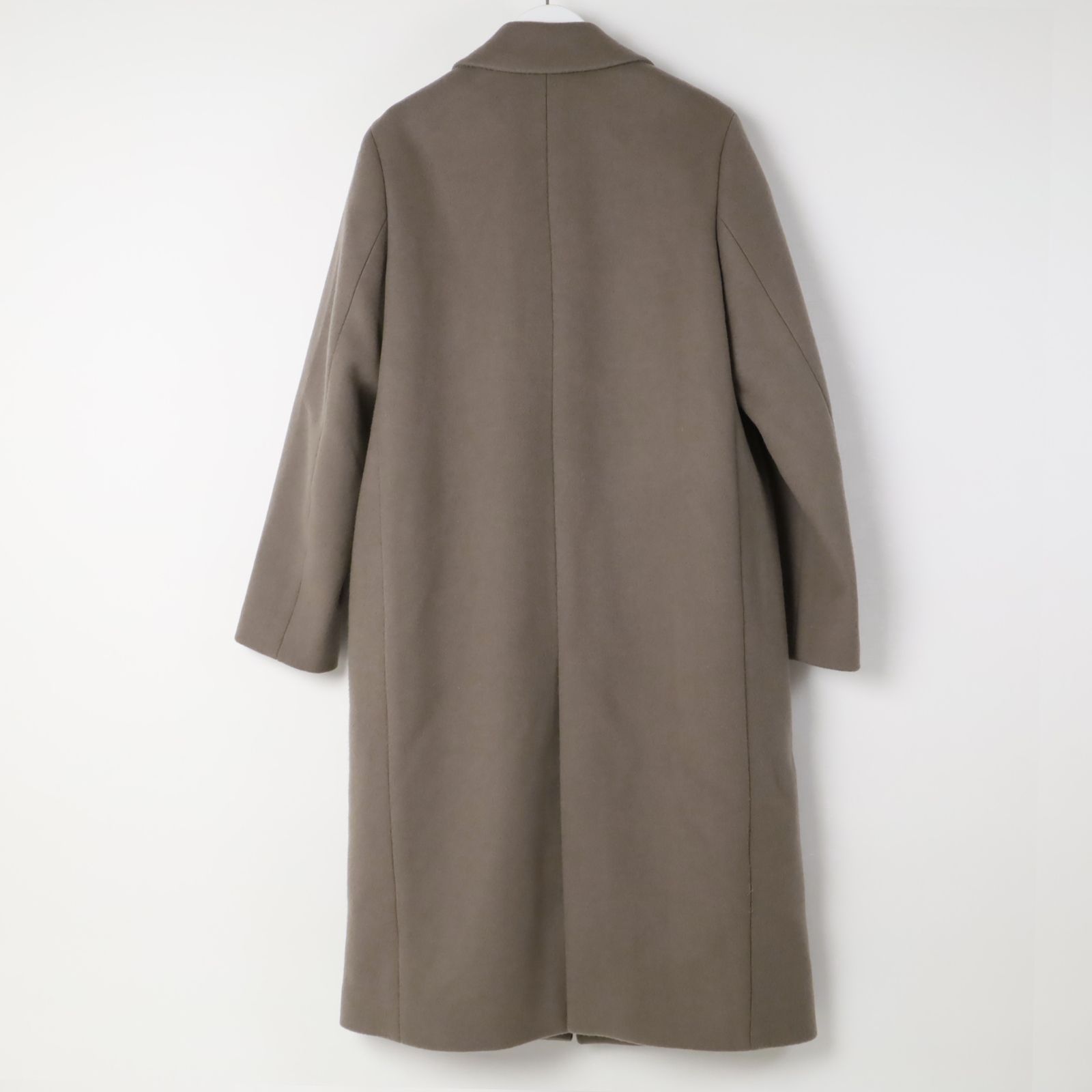 新品 BEIGE ウールリバーロングコート ベイジ CLASSY. 2月号掲載