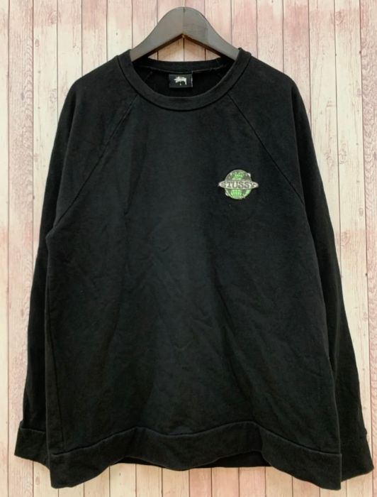 ステューシー STUSSY Tシャツ ロンT 長袖 黒タグ ロゴ 刺繍 ステューシー STUSSY Tシャツ ロンT 長袖 黒タグ ロゴ 刺繍