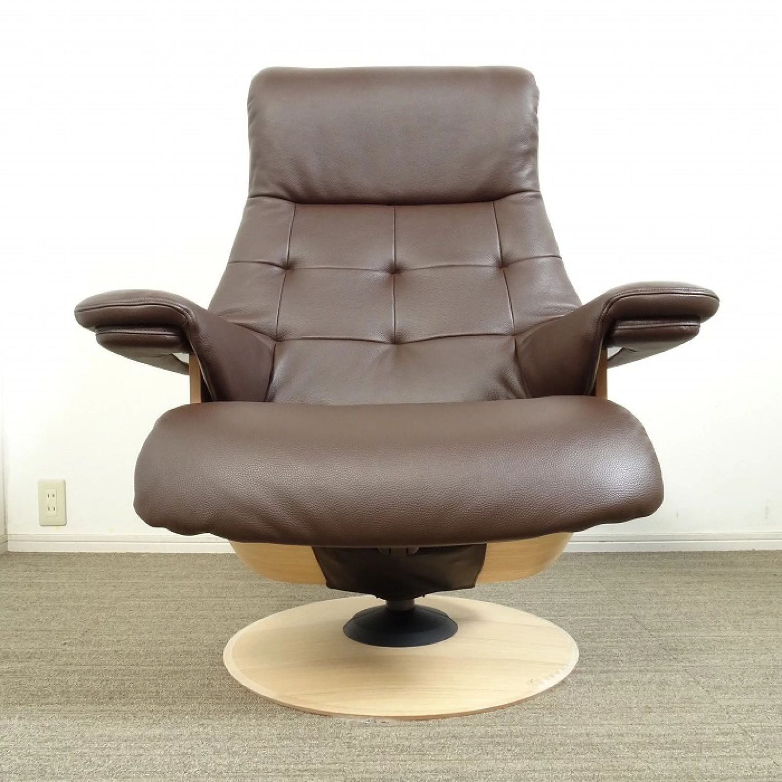 karimoku RU72 カリモク ザファースト チェア オットマン セット ◾︎SELUNO◾︎ 【新品・未使用品】karimoku カリモク家具 THE