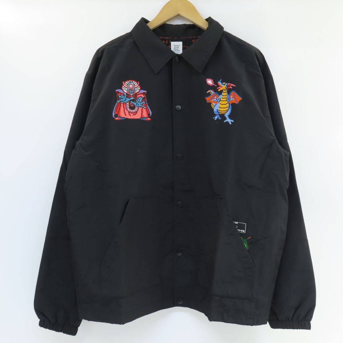 グラニフ　ドラクエ　コーチジャケット graniph　L graniph グラニフ × ドラゴンクエスト 魔王 コーチジャケット L