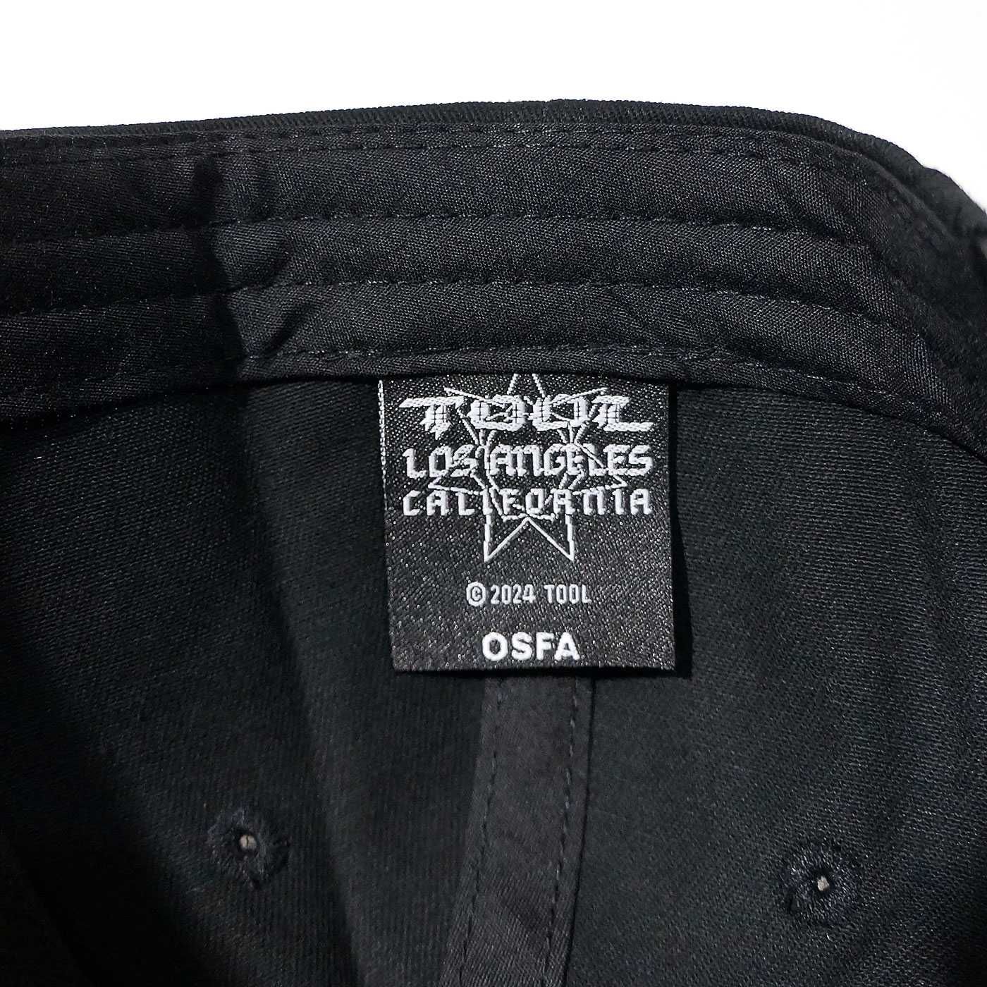 正規品 TOOL トゥール バンド キャップ 帽子 新品 Opiate Logo-Black 