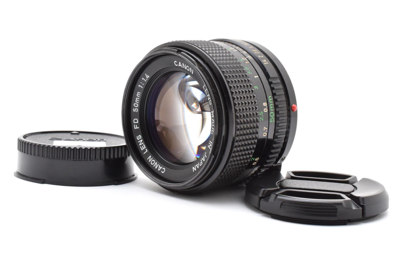 Canon キヤノン New FD 50mm F1.4 明るい単焦点レンズ MF マニュアルフォーカス フィルム一眼レフ用 オールドレンズ FDマウント B925