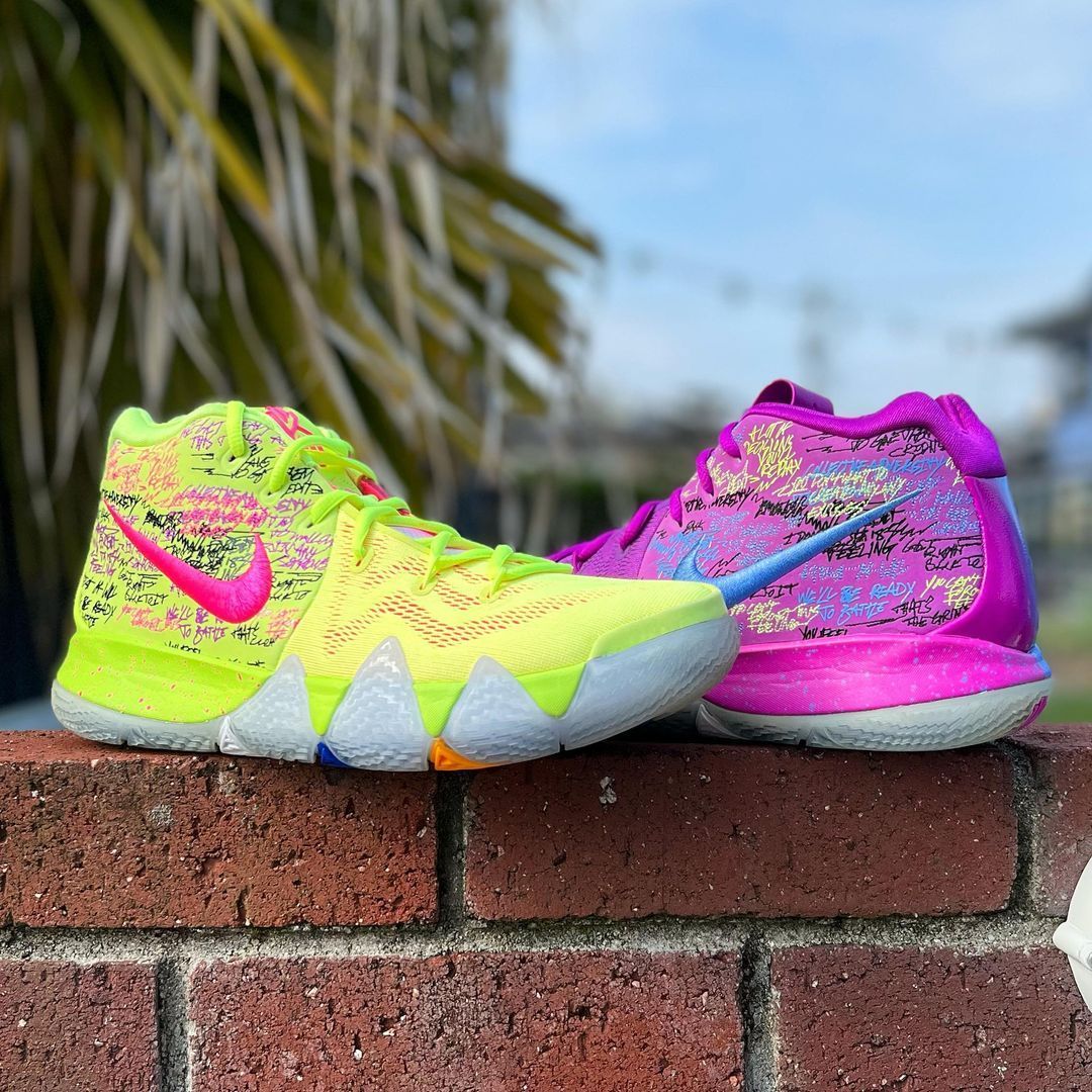 NIKE KYRIE 4 EP 'CONFETTI' ナイキ カイリー 4 【MEN'S】 multi-color/multi-color  AJ1691-900