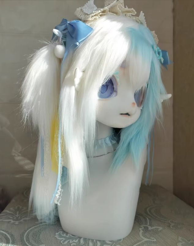 着ぐるみヘッド kigurumi NO.3 赤 ファースーツ 全頭ヘッド ケモノ