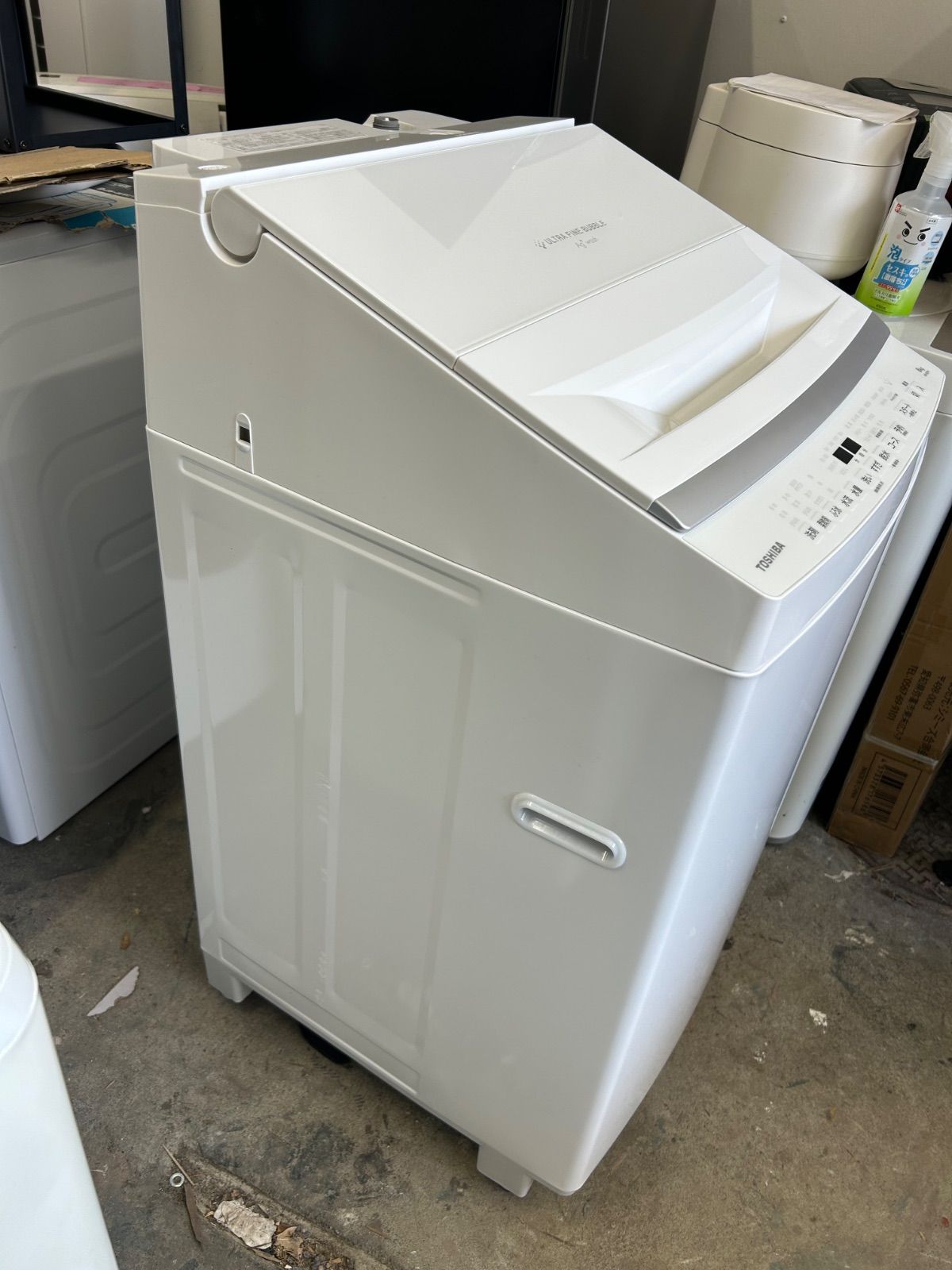 2024年製】 TOSHIBA 東芝 ZABOON AW-8DP3 全自動洗濯機 ホワイト