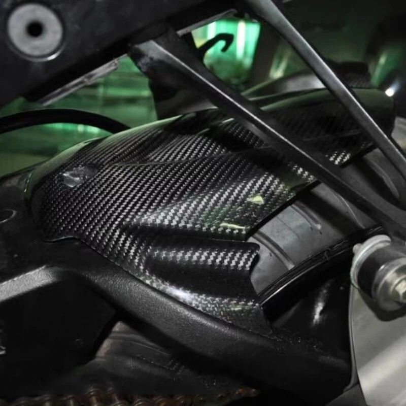 スズキ GSX-R1000 K9 2009-2016年対応 リアフェンダー 後泥除け 黒 カーボン調 タイヤ保護 泥はね防止 外装アクセント
