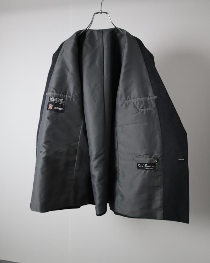 DORMEUIL】フランス製 バージンウール ダブル テーラードジャケット 