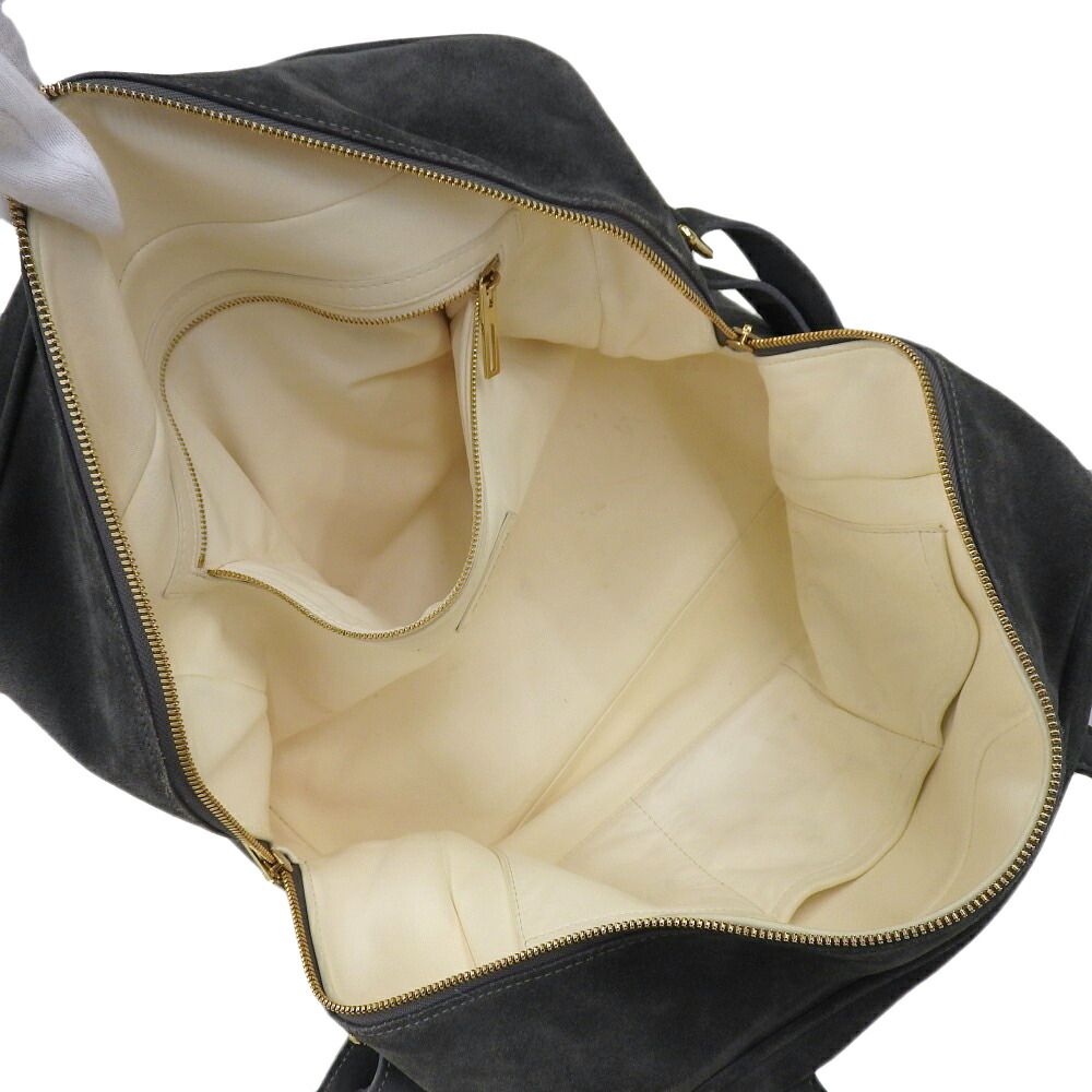 美品 バルマン BALMAIN 現行ロゴ フランス製 スエードレザー 2way ミニ  