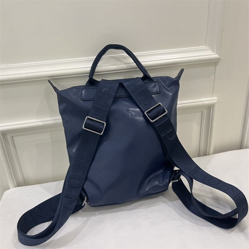 LONGCHAMP ロンシャン ルプリアージュ リュック レディース レザー 未使用 新品 ネイビー - メルカリ