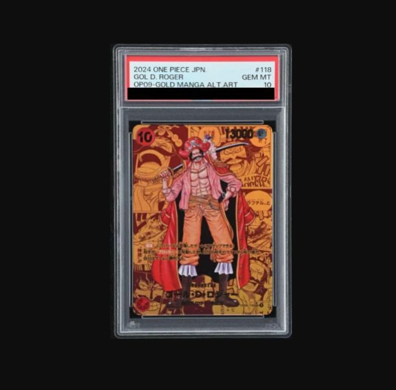 PSA10】ゴール・D・ロジャー(パラレル)(スーパーパラレル