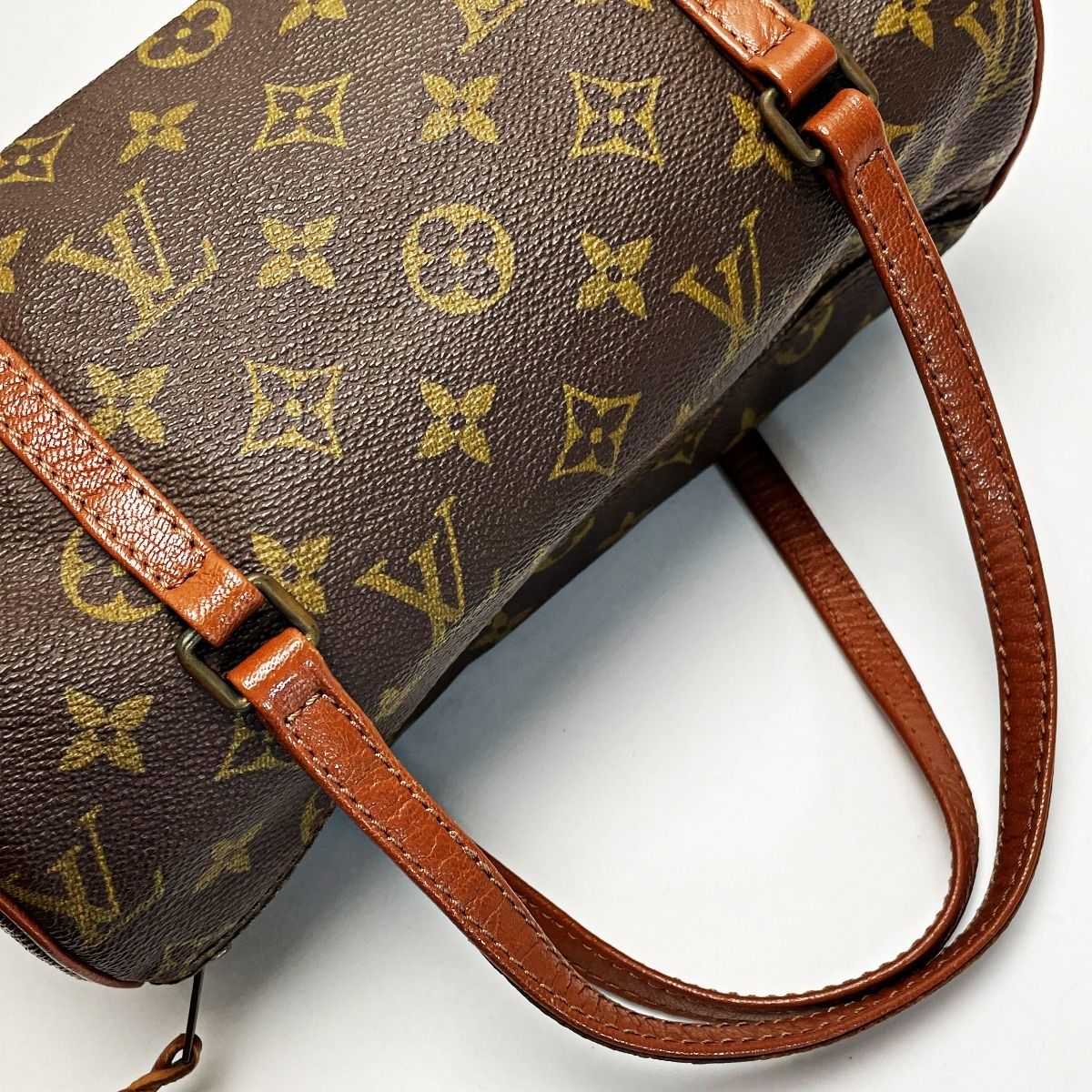 LOUIS VUITTON ルイヴィトン モノグラム パピヨン26 M51366 ブラウン ハンドバッグ レディース ゴールド金具 - メルカリ