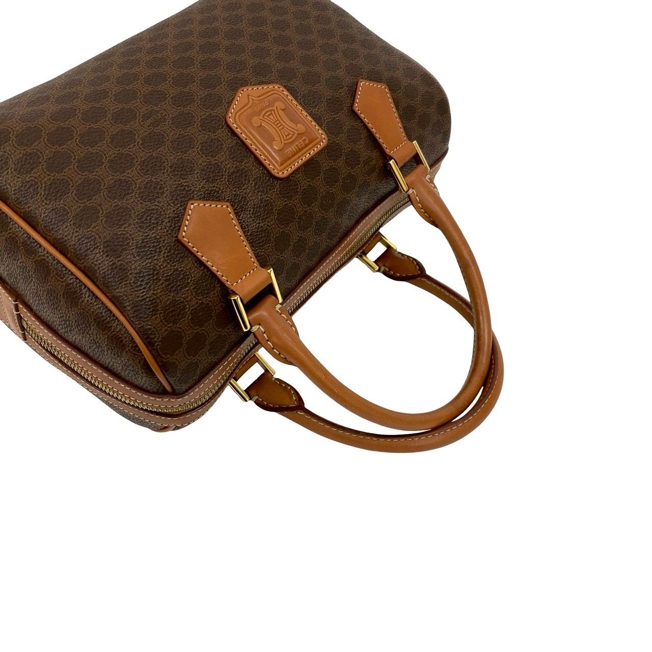 極 美品 CELINE セリーヌ ヴィンテージ マカダム ブラゾン 柄