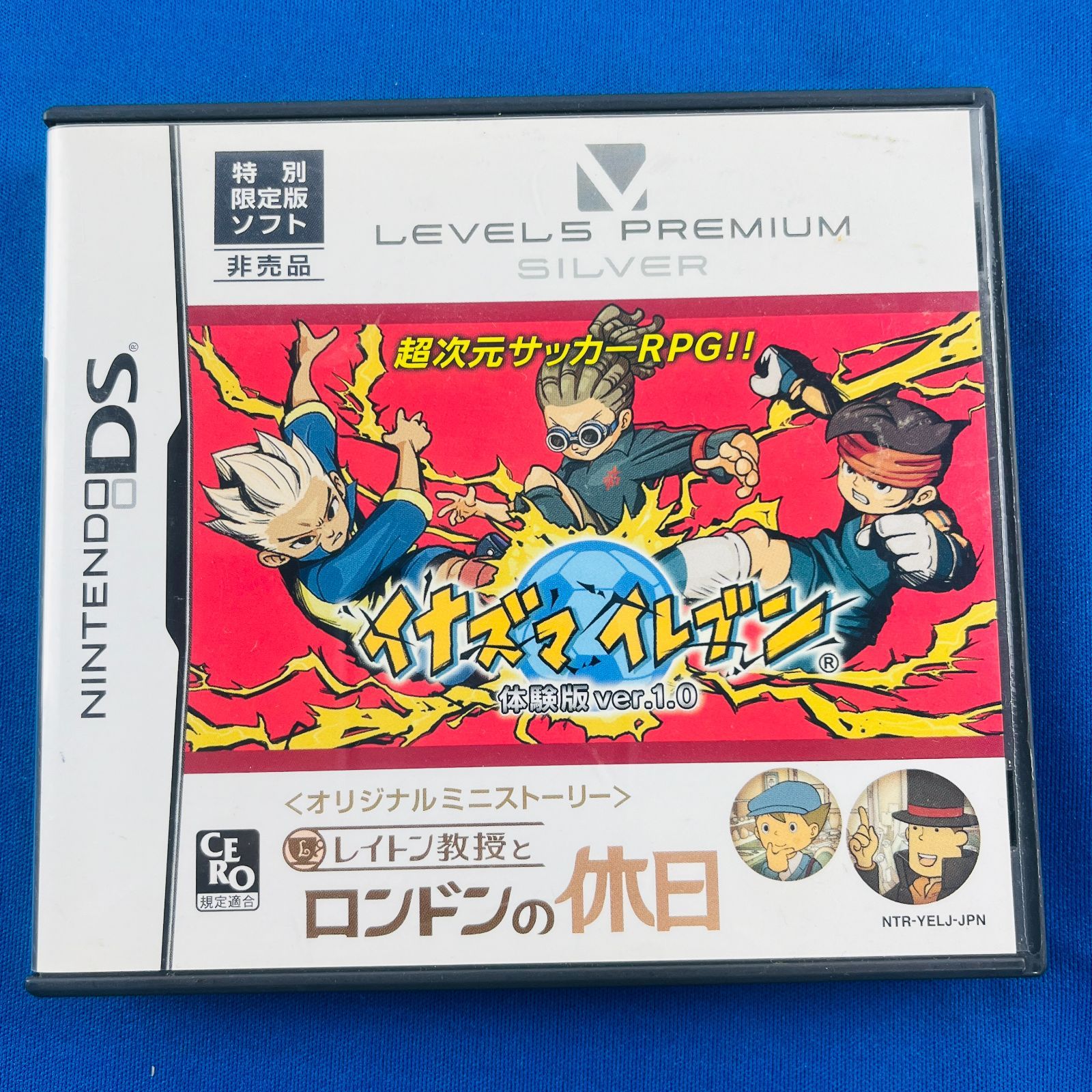 ニンテンドーDS - 【非売品】DS レベル5 プレミアム シルバーの