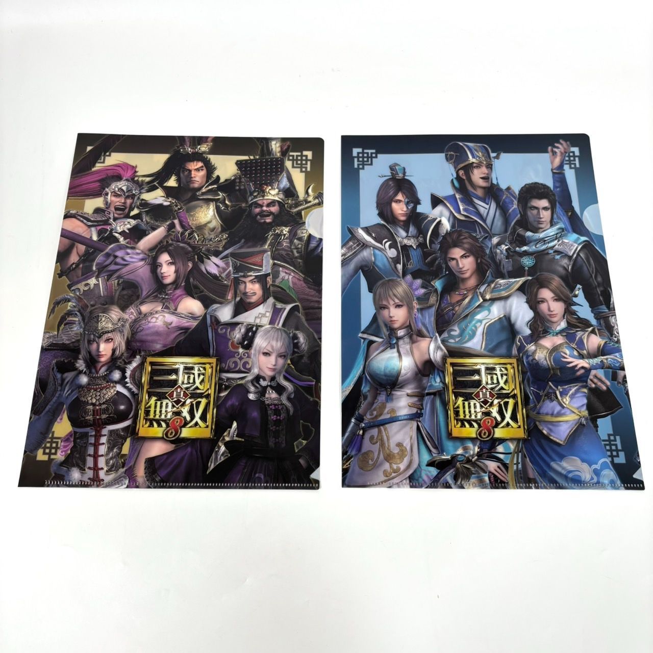 三國無双8 蜀 クリアファイル 真・三國無双8】 GAMECITY クリアファイル 9枚セット 魏 呉 蜀