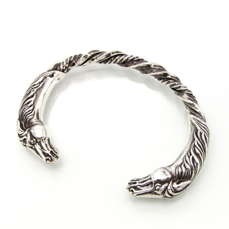 Peanuts-Co. ピーナツ-カンパニー バングル horse twist bangle silver M ホース ツイスト ブレスレット 馬 SV925 28010131