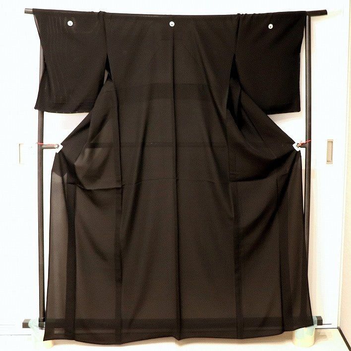 五つ紋 夏用喪服 紗襦袢 絽帯 ３点セット No.180609-48 梱包サイズ60