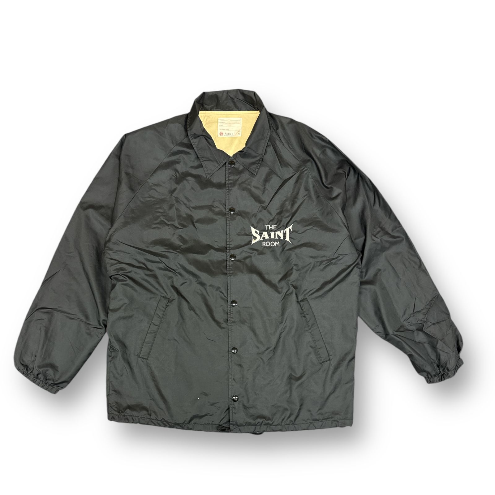 SAINT MICHAEL SHERMER ACADEMY Coach Jacket SM-A22-0000-062 プリント コーチジャケット  ブルゾン セントマイケル シャ―マーアカデミー XL 71239A1 - メルカリ