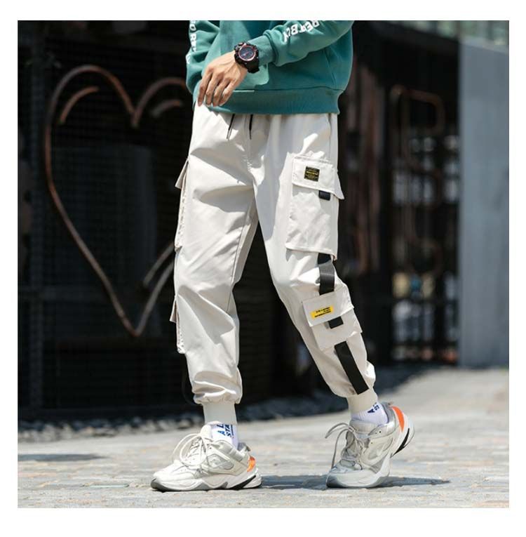 カーゴパンツ スリム タイト テーパードパンツ ジョガーパンツ