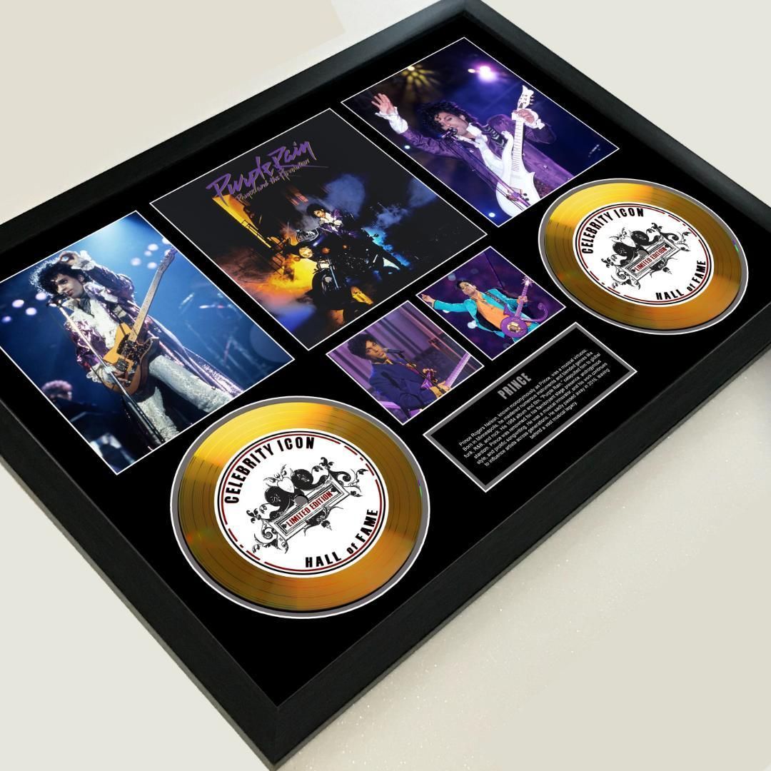 Prince プリンス パープル レイン ロックバンド 証明書付-1