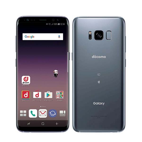 SC-02J Galaxy S8 Orchid Gray SIMフリー 本体 ドコモ スマホ ギャラクシー sc02jgr7mtm