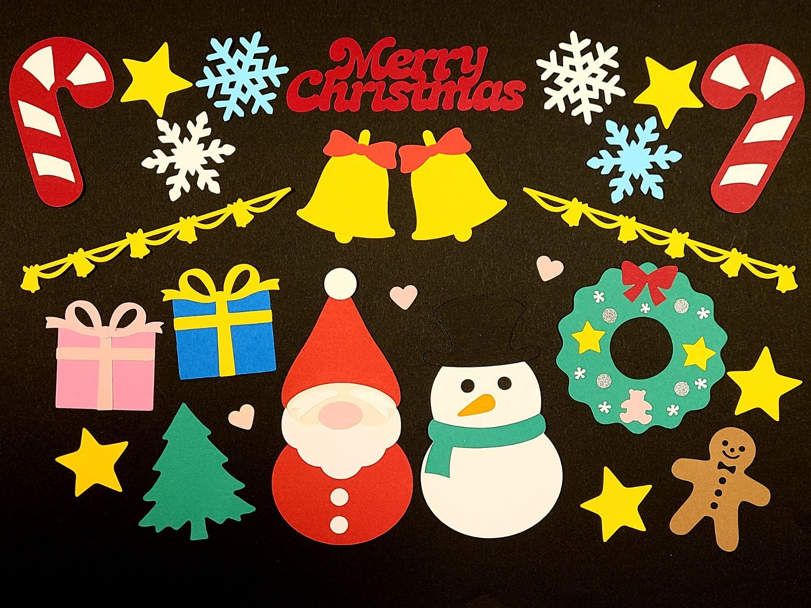 アルバム素材① クリスマス 冬 アルバム カード