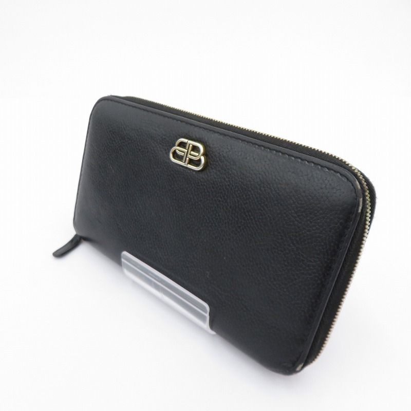 瀬戸大橋店 BALENCIAGA | バレンシアガ 長財布 601390 1000 U 531267 ブラック 125