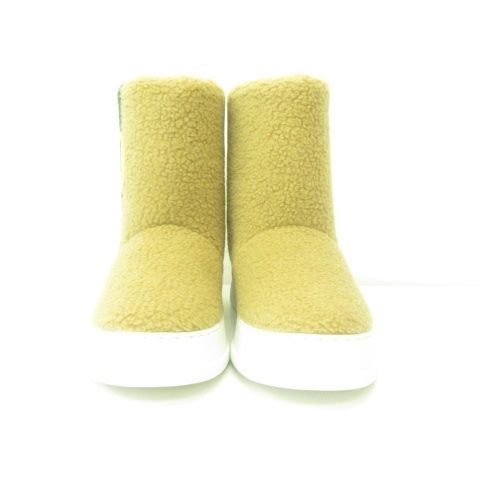 グッチ GUCCI 23SS 721058 Gウェブストライプウールボアブーツ 
