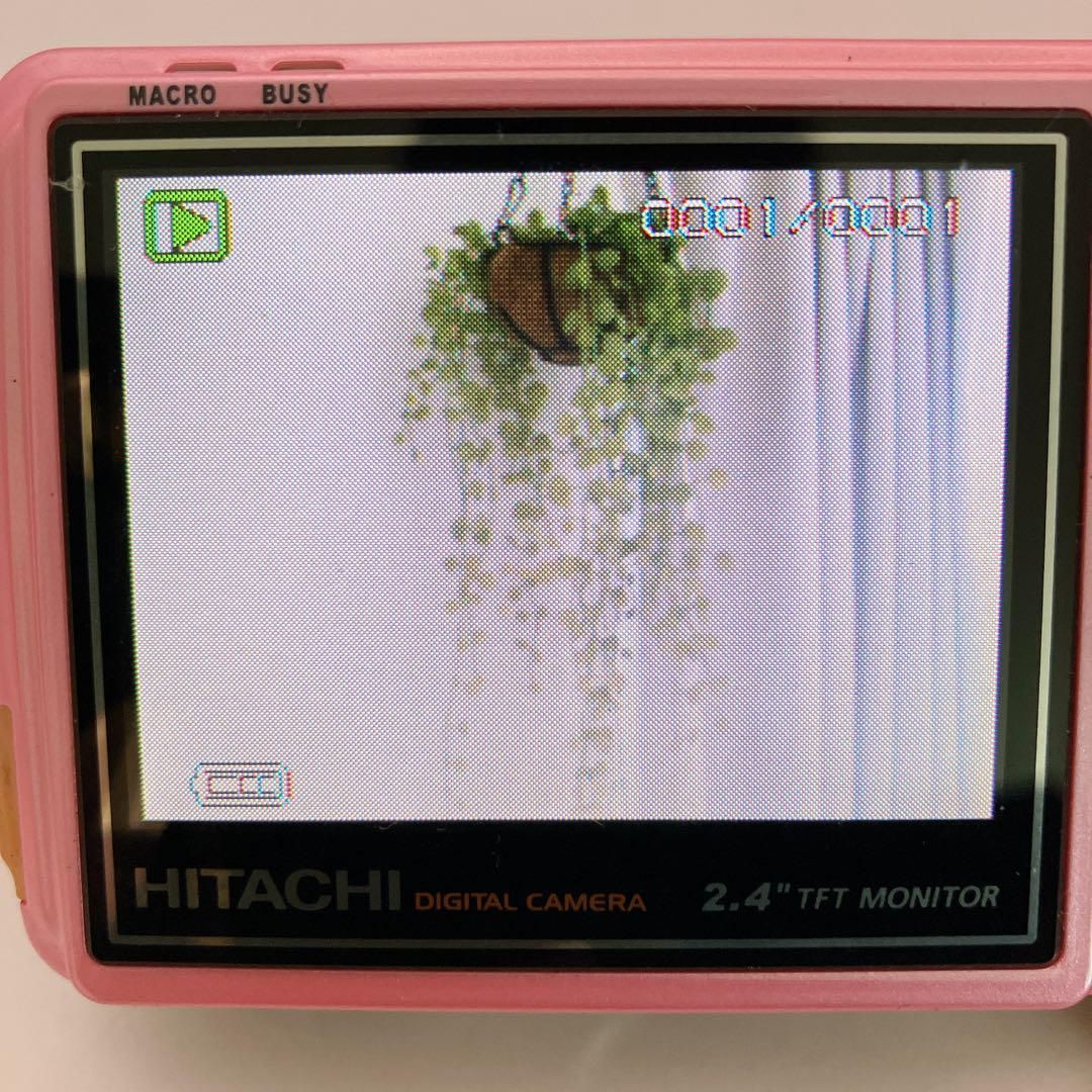 デジカメ 動作確認済 HITACHI hdc-52k 単四電池起動 - メルカリ