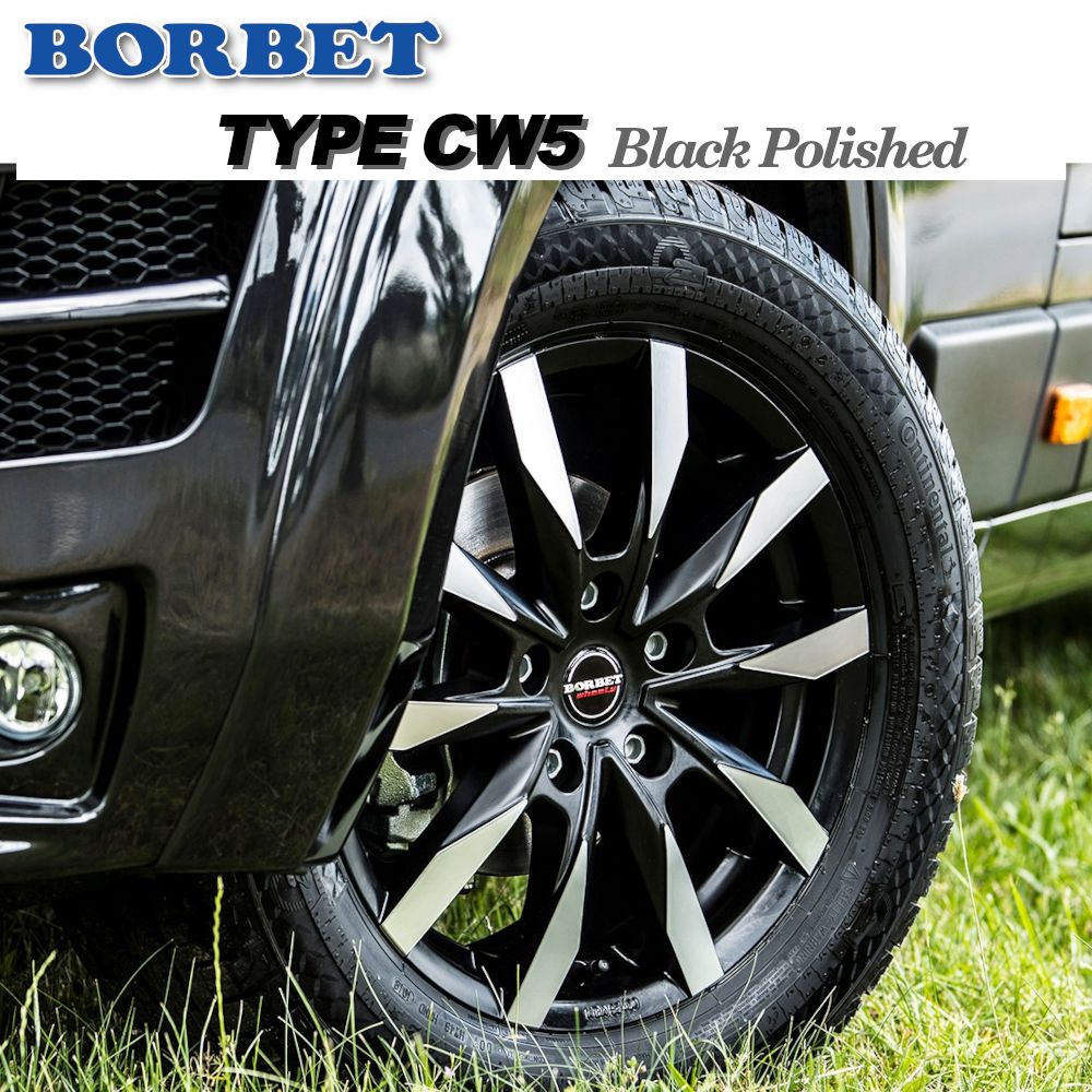 BORBET CW5 18インチ フィアット デュカト PCD118mm 新品アルミ