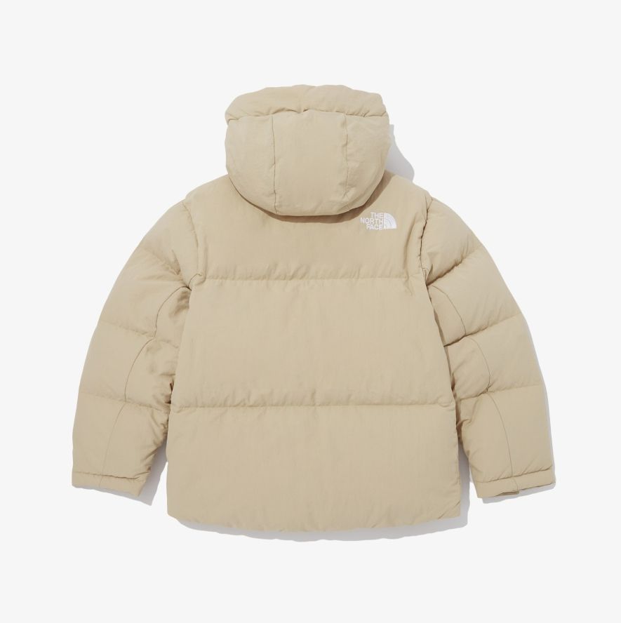 THE NORTH FACE ノースフェイス ダウンジャケット ダウンパーカー グースダウン レディース キッズ 軽量 保温性 刺〓ロゴ  NJ1DP55T ベージュ/160サイズ K570D - メルカリ