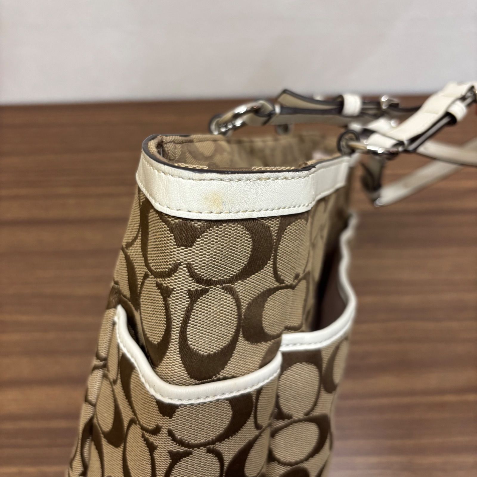 ◎COACH コーチ ショルダーバッグ ハンドバッグ F17725 シグネチャー