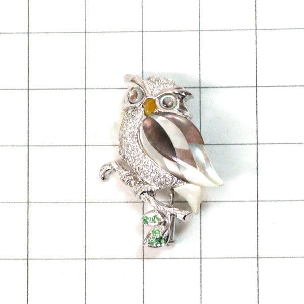 ブローチ兼ペンダントトップ D0.30ct