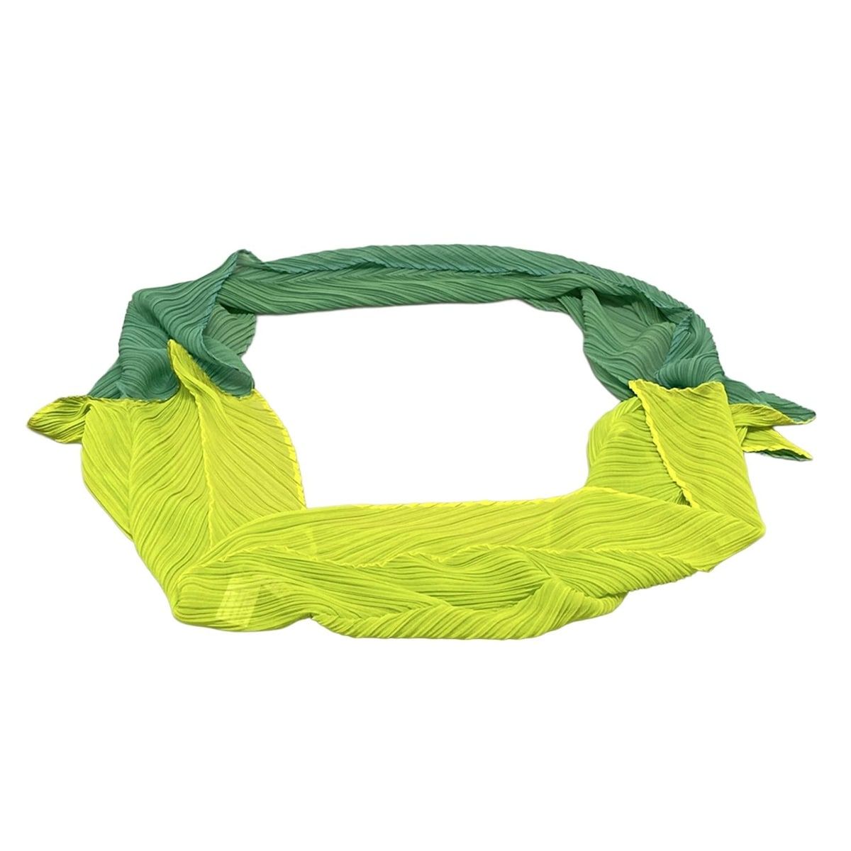 PLEATS PLEASE(プリーツプリーズ) マフラー - ボルドー スヌード  