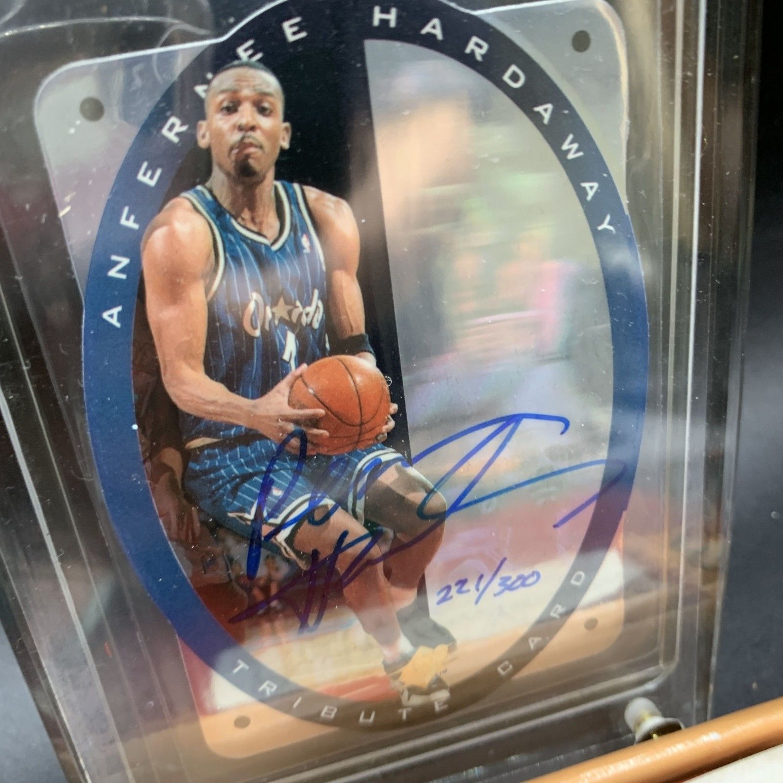 L324 レア 3D Insert 1996 Upper Deck SPX Tribute Anfernee Hardaway 