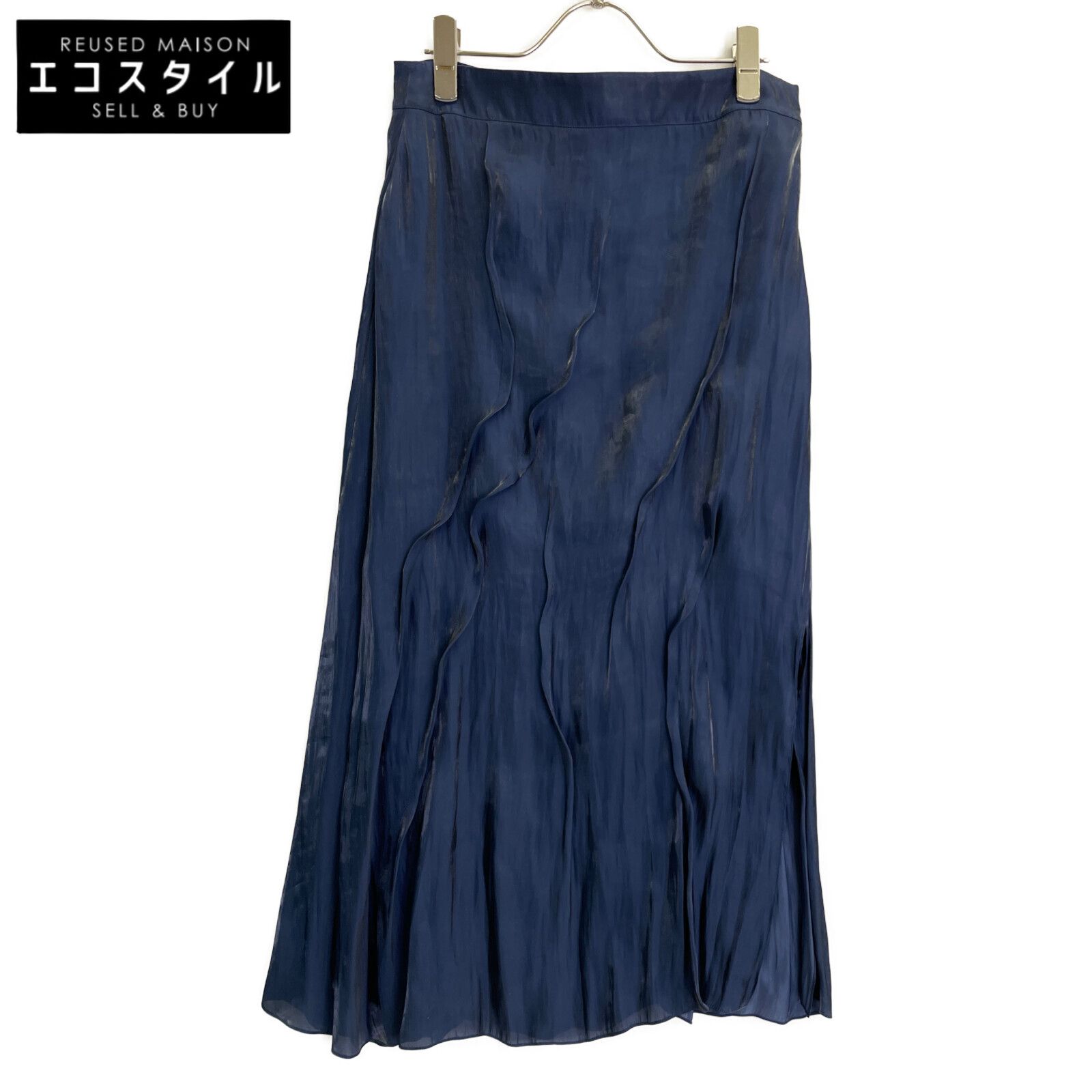 KENZO ケンゾー FA52JU1365AD ﾈｲﾋﾞｰ ﾗﾒ ﾃﾞｻﾞｲﾝﾌﾟﾘｰﾂｽｶｰﾄ 36