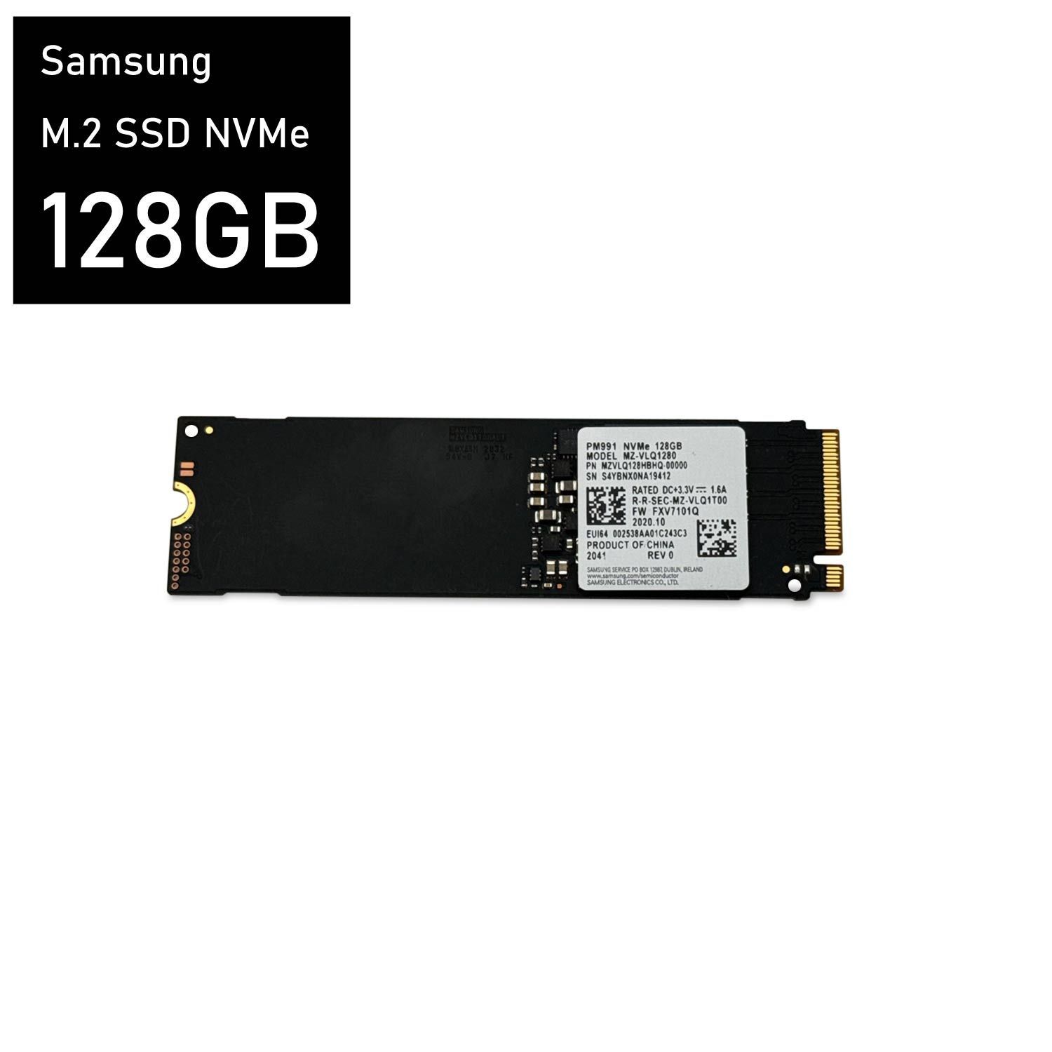 フォロワ割】Samsung M.2 NVMe SSD 128GB MZ-VLQ1280 ノートパソコン
