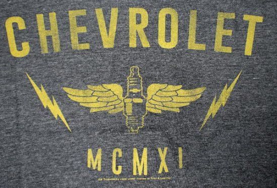 GM シボレー Tシャツ MCMXI 正規品 CHEVROLET アメ車 関連