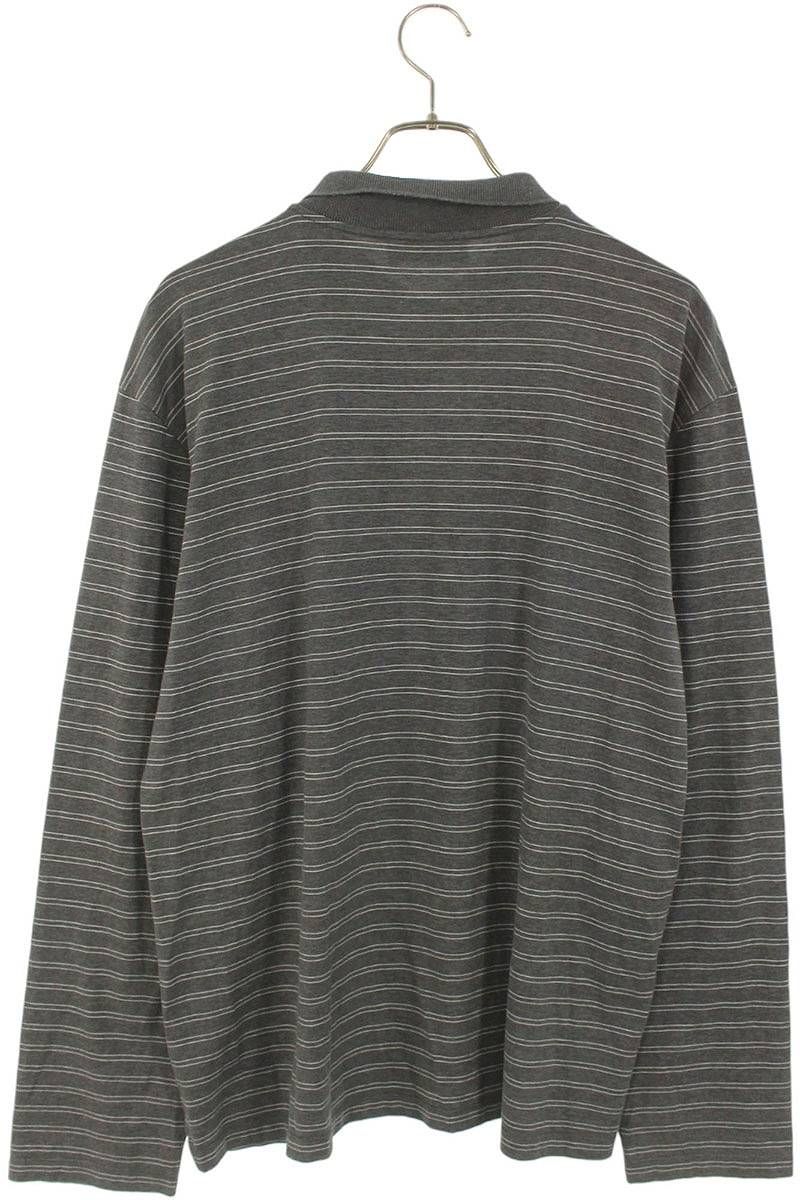 ミュウミュウ MJL 015 コットンジャージポロ長袖カットソー メンズ XS