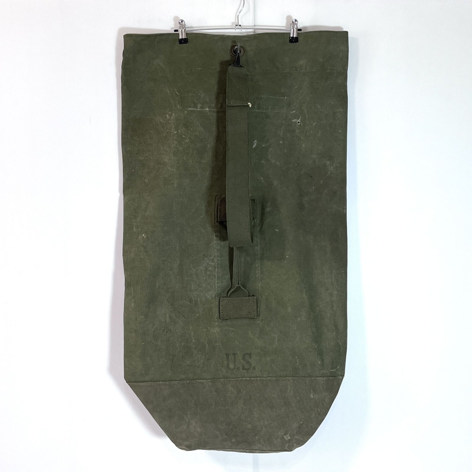 専用米軍 DUFFEL BAG コットン ダッフルバッグ ステンシル ビンテージ MILITARY 実物 USED 米軍 トランスポート ダッフルバッグ