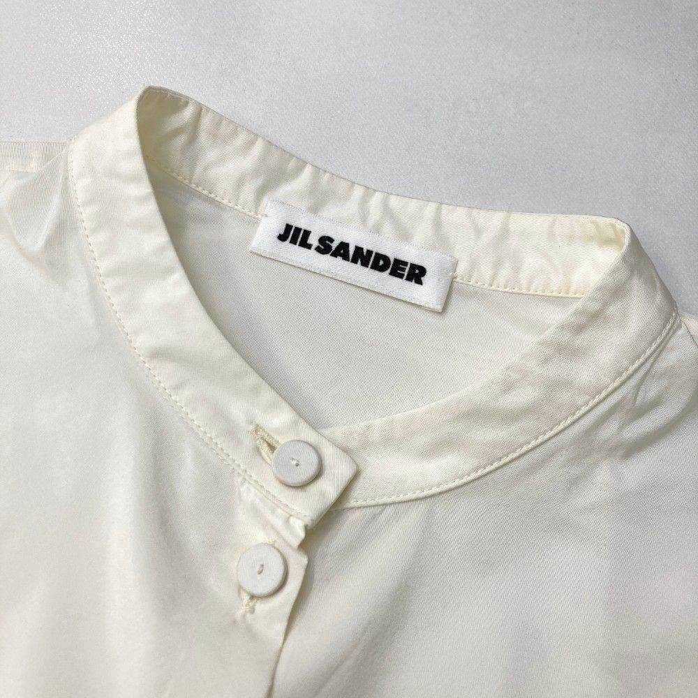 JIL SANDER ジル サンダー JSWR605306 デザインシャツ ブラウス  ホワイト系 34 [240101233207] レディース