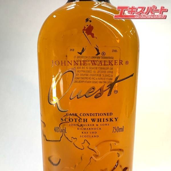 ジョニーウォーカー クエスト　未開封品 未開栓 ジョニーウォーカークエスト 750ml - メルカリ